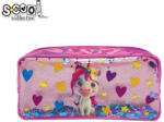 S-Cool Penar borseta paiete, 1 fermoar, UNICORN, 22x11x5.5 cm - S-COOL (SC3042) Penar