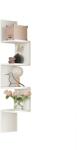  Hanah Home Wall Shelf White Wl9-W