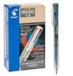 Pilot Super Grip G 4-цветна полупрозрачна химикалка BPKGG-35M-NC (BPKGG-35M-NC)
