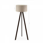 Opviq Floor Lamp Beige AYD-2812 (780SGN4453)
