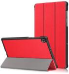 Gigapack lenovo tab m10 plus tok álló bőr hatású (flip oldalra nyíló trifold asztali tartó) piros GP-101251 (GP-101251)