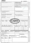  B. cmr А4 - формуляр за 6 листа "Международна cmr товарителница (b.cmr)