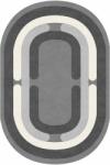 Conceptum Hypnose Szőnyeg (80 x 200) Antracit Sftkece047-Oval