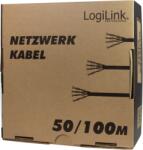 LogiLink Cablu retea Logilink CPV0013 F/UTP, Cat. 5e, 100 m, Grey (CPV0013)
