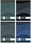 Cool school Тетрадка гладка Gradient A/5 20-32 различни мотиви