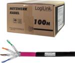 LogiLink Cablu retea Logilink CPV0082 S/FTP Outdoor, Cat. 7, 100 m, Black (CPV0082)