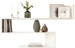  Hanah Home Fehér Fali polc Wl10-W (8683743770694)