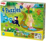 HABA Puzzle pentru copii Haba din 4 în 1 x 24 piese - Sezoane (2013402001) Puzzle