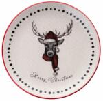  Hermia Service Plate Set (6 Pieces) Multicolor Xmas Merry