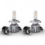  LED lámpa , égő , autó izzó , fényszóró , 2 db-os csomag , H4/R2/H19 , 14 Watt , meleg fehér , Plug& Play , OSRAM LEDriving , HL (64193DWVNT-2MB)