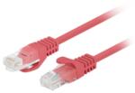 Lanberg Patch Cord Lanberg PCU6-20CC-0025-R, U/UTP, Cat. 6, 0.25 m, Red, 10 bucati (PCU6-20CC-0025-R)