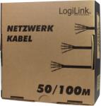 LogiLink Cablu retea Logilink CPV0053 S/FTP, Cat. 7, 50 m, White (CPV0053)