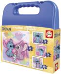 Educa Puzzle progresiv Educa 4 în 1 - Lilo și Stitch (EDU20472) Puzzle