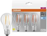 OSRAM Комплект 3 бр. LED крушки BASE CLASSIC FILAMENT A60 E27/7, 5W/230V 4000K - Osram (P228117)