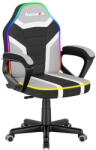 Huzaro Scaun Gaming huzaro Scaun gaming copii Huzaro, Ranger 1.0 RGB, Ergonomic, Gri/Negru (HZ-RANGER 1.0 RGB)