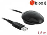 Navilock GNSS UDR BEIDOU GALILEO GLONASS GPS NL-82002U u-blox NEO-M8U USB Type-A csatlakozó 1, 5