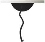  Hanah Home Fali polc Black White Leo - fekete, fehér