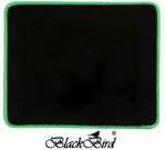 BlackBird Egérpad Gamer NanoGlide 21x25cm 3mm vastag zöld varrott szegély BH1833 (BH1833)