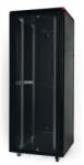Gunko ELGP 42U 800х1200 мм. , 19" Сървърен шкаф със стъклена врата, черен (ELGP42U8012BL221)