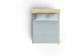  L' essential Maison Double Pique Light Blue Light Blue