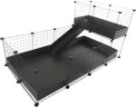  C&C modular cage one-storey 4x2 + Loft 2x1 + Black ramp