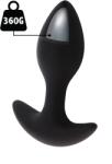Hidden Desire Dop Anal Weighted Anal Plug 360 gr, Silicon Lichid, Negru, 13.5 cm