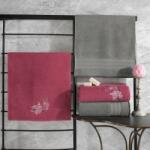  L' essentiel Maison Towel Set (4 Pieces) Grey Pink Hamam Setı Colorful - Grey, Pink (338CTN1502)