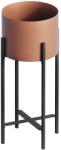 Aberto Design Decorative Pot Black Copper GED-026-B (247HFM1198)