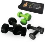 Schildkröt Vinyl Dumbbells Set in Suitcase Egykezes