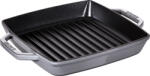 Staub Tigaie pentru gratar 23 × 23 cm, gri grafit, fontă, Staub (ST12012318)