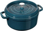 Staub Oală de gătit rotundă, albastru marin O 24 cm Staub (ST1102437)