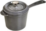 Staub Oală pentru sosuri, gri grafit O 14 cm Staub (ST1281418)