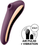 Satisfyer Dual Kiss wine red/purple