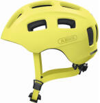 ABUS kerékpáros gyerek sisak Youn-I 2.0, In-Mold, mono yellow, M (52-57 cm)