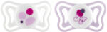CHICCO Physioforma Light szilikon fogszabályozó cumi pink 2-6 hónap, 2 db