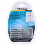 Dunlop 10 darabos biztosíték készlet autóba - 2A-30A üveg