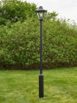 Markslöjd MARKSLÖJD 108171 GARDEN Kandeláber Fekete, Átlátszó LED IP44 (108171)