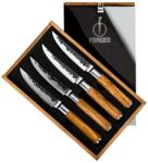 Forged Olive Set de cuțite pentru friptură, 4 buc. , lungimea lamei 115 mm Tacam