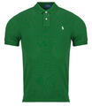 Ralph Lauren Rövid ujjú galléros pólók POLO AJUSTE SLIM FIT EN COTON BASIC MESH Zöld EU L