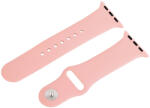  Műanyag okosóra szíj (Apple Watch kompatibilis), púder színű, normál hossz, 38/40/41/42 mm (9371-1)