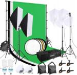  Stúdió Világítás Folyamatos Fgen Fotó Állvány Softbox Szett 3AZ1BEN (JOB-B0C2vwv)