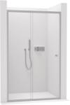 Cerano - Varone POINT B/J tolóajtó zuhanykabinhoz - 6 mm - króm, átlátszó üveg - 160x195 cm (CER-8050BD7562)