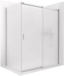 Cerano - Santoro zuhanykabin - jobbos - 6 mm - króm, matt üveg - 110x80 cm - tolóajtó (CER-665818)