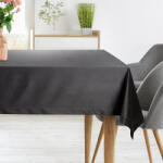 Takoy Față de masă neagră 140x180 cm din catifea MELINDA, cu tiv decorativ Fata de masa
