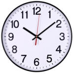 Office Falióra, 30 cm, OFFICE PRODUCTS, fekete keret (13223011-05) - eztkapdki