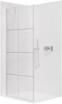 Cerano - Zuhanykabin Onyx YL/P - 8 mm - króm, ipari üveg - 100x200 cm (CER-8050BD1393)