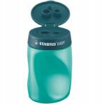 STABILO Hármas ceruzahegyező Stabilo EASYSharpener balkezeseknek Petrol 4501 (4006381502986)