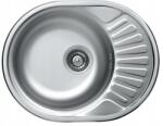 Kuchinox Normal Sgn 383T acél mosogató, 45x57 cm, Inox, 1 rekesz, szifon (SGN-383T)