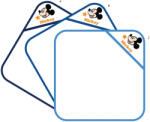 Global Licence Srl Disney Mickey egér kapucnis babatörölköző hímzett mintával - 70 x 70 cm