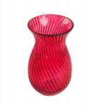  Yuue üveg váza piros 11, 5x20 cm Homla (236654)